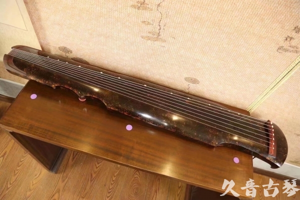 临夏回族自治州●久音古琴  ●臻品推荐  20230516[犀牛皮纹伏羲]