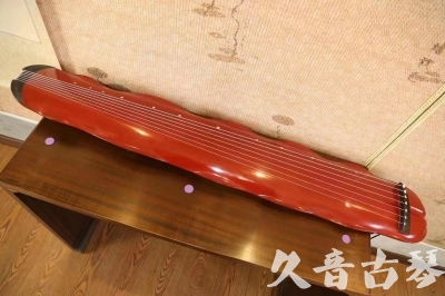临夏回族自治州●久音古琴  ●典藏系列 20230605 [红洒金蕉叶]（升级必选）