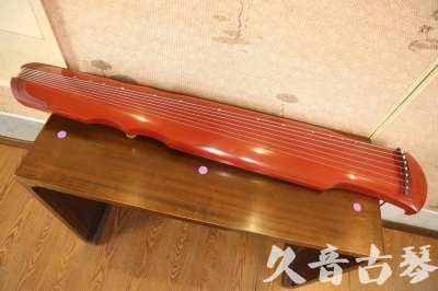 临夏回族自治州●久音古琴  ●典藏系列  20230608[红洒金伏羲]
