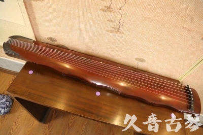 临夏回族自治州●久音古琴  ●典藏系列 20230726 [红洒金竹节]