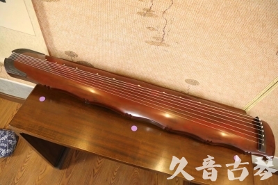 临夏回族自治州●久音古琴  ●典藏系列 20230807 [红洒金竹节]
